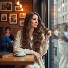 Balkan Grup Uzun Su Daası Fiber Sen Peruk / Kumral