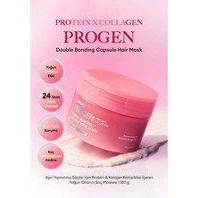 Aşırı Yıpranmış Saçlara Yoğun Onarıcı Saç Maskesi Kundal Progen Double Bonding Capsule Hair Mask