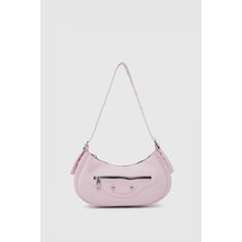 Shule Bags Sandy 90's Retro Baget Çanta Sakura Pembe
