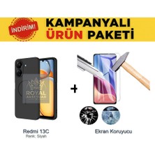 Techno Guru Redmi 13C Magsafe Kılıf ve Ekran Koruyucu Içerikli Ekonomik Paket
