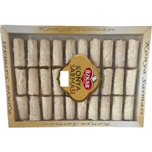 Özkar Dizkar Konya Sarması 350 gr Vanilyalı Hindistan Cevizi Kaplamalı Krema Dolgulu Gofret