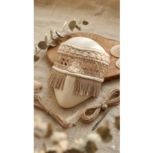 Saçaklı Rustik Etnik Festival Maskesi