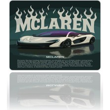 Urzuva Mclaren Storm Gaming Oyuncu Xxl Mouse Pad Kaydırmaz Dikişli Mousepad 40X30 3mm Dikişli Model