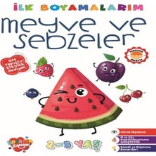 Ilk Boyamalarım - Meyve Vesebzeler