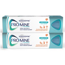 Sensodyne Promine Çoklu Etki Diş Macunu 2 x 75 ml Nane Temizliği Özelliği ile Sağlıklı Dişler