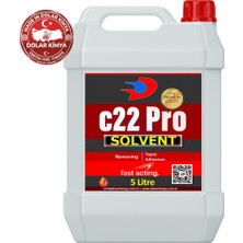 Dolar Kimya C22 Pro - Protez Saç Bant Sökücüsü Temizleyicisi - 5 Litre (C22 Alkol Bazlı)