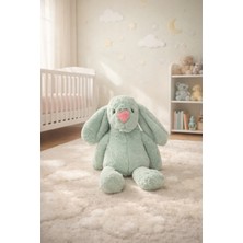 Maks Toys Uyku Arkadaşım Bunny Peluş Uzun Kulak Tavşan Kadife Dokulu 60 cm