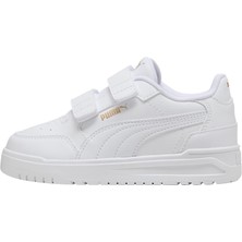P403740 Puma Shuffle Downtown Lo V Ps &amp;ccedil;ocuk Spor Ayakkabı Beyaz