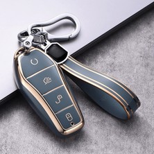 Red Lion Parts Byd Seallion7/ Seal U/ Sedan / Atto 3/han/dolphin Uyumlu Anahtar Kılıfı Mavi