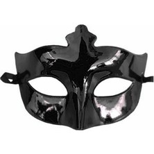 Çerçici Siyah Renk Masquerade Kostüm Partisi Venedik Balo Maskesi
