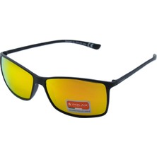 Polar 334 62 Col 80 Gold Sıyah Polarıze Altın Unısex Güneş Gözlüğü