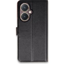Newface Vivo Y27 Kılıf Trend S Plus Kapaklı Kılıf - Siyah