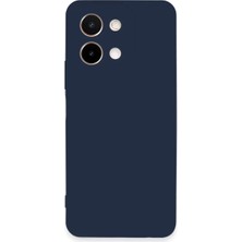 No35 Newface Vivo Y28 Kılıf First Silikon - Lacivert