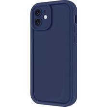 No35 Newface iPhone 11 Kılıf Viera Silikon - Lacivert