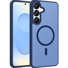 Coolacs Samsung Galaxy A37 ile Uyumlu Kılıf M-Safe Özellikli Mat Yüzey Darbe Önleyici Telefon Kılıfı Kapak