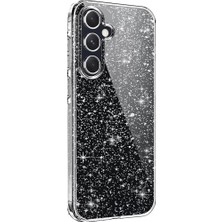 No35 Newface Samsung Galaxy A15 4g Kılıf Glow Kapak - Şeffaf