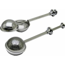 Çerçici Paslanmaz Çelik Çay Süzgeci Çay Kaşığı Demlik Topu Bitki Çayı Filtresi