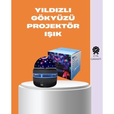 MiraLive Star Master Galaxy Projektör – 360° Dönebilen Gece Lambası, Dekoratif Ambiyans Işığı