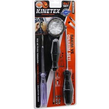 Çerçici 4pcs Tornavida - Çok Amaçlı Set Düz-Yıldız Tornavida - Kontrol Kalem - Elektrik Bant