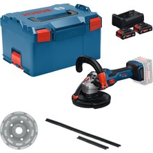 Bosch Gbr 18V-15 S 125 mm Expert EXBA18V-40 Çift Akülü Taşlama