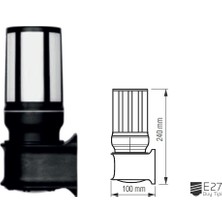 İnoled Inoled 9110 Orkide Bahçe Duvar Aplik