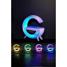 Uravas Store Android Uyumlu Akıllı Bluetooth Hoparlör Kablosuz Şarj Cihazı Standı