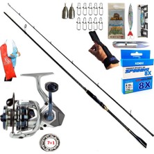 Okuma Safyre 4000 244CM 6-32GR Oslo Zen Pro Spin Olta Takımı Seti
