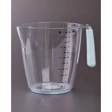 Uslucan Alışveriş Ölçü ve Hamur Kabı 1000 ml - Silikon Sap