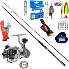 Okuma Safyre 4000 244CM 6-32GR Oslo Zen Pro Turna Spin Olta Takımı Seti