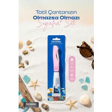 Sensidax Seyahat Seti-Diş Fırçası Pembe - Hassas Dişler Için +10 ml Diş Macunu