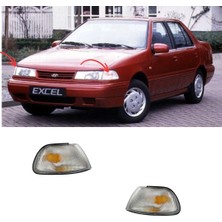 Ns Nilser Auto Parts Excel Hyundai Sedan Sağ Sol Set Sinyal 1992-1994