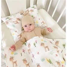 Jaju Baby Ceylan 60X120 - 80X130 - 70X140 cm Uyumlu Bebek Nevresim Takımı