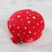 Uravas Store Loren Kola Takılabilir Iğnedenlik Kırmızı Yıldızlı