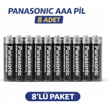 Uravas Store Panasonic Aaa R03 Ince Pil Zinc Carbon Extra Heavy Duty 2’li 4 Paket
