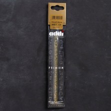 Uravas Store Addi Champagner 7mm 15CM Plastik Simli Yün Tığ - 4