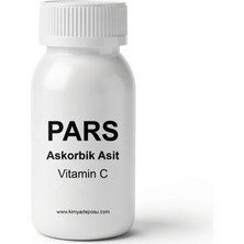 Pars Askorbik Asit Vıtamın C Ascorbic Acid Hammadde Toz Hdpe Kutu 100G