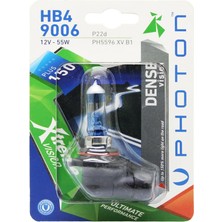 Photon Hb4 9006 12V 55W Xtreme Vısıon +%150 Fazla Işık 2 Adet