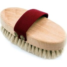 Macgon Tam 12 Doğal At Kılı Fırça Banyo Masaj Peeling Selülit Çatlak Giderici Natural Vücut Fırçası