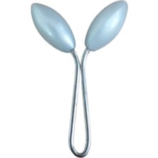 Uravas Store Eşarp Klipsi Başak Model Beyaz 1 Adet