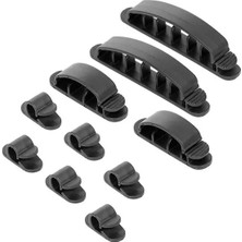 Uravas Store Powermaster CC-926 10 Parça Yapışkanlı Plastik Kablo Toplayıcı