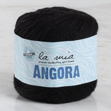 Uravas Store La Mia Angora 50GR Siyah El Örgü Ipi - L006 - 33810