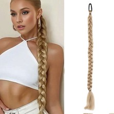 Uravas Store Ikili Örgü Lastik Tokalı At Kuyruğu / Balköpüğü