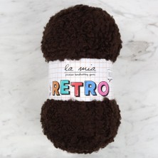 Uravas Store La Mia Retro Koyu Kahve El Örgü Ipi - LM0890