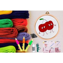 Uravas Store Punch Seti Nakış Seti Kasnaklı Kendin Yap Seti Seri 145