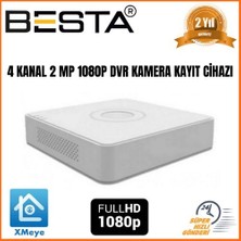 Uravas Store 4 Kanal 2 Mp 1080N Dvr Kamera Kayıt Cihazı KD-244