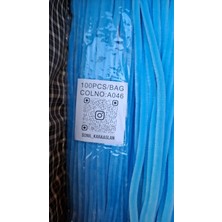 Mutkin Şönil 100 Lü Mavi Renk Kod A046 30 cm -🛍️ Yoğun Tüylü Hobi Çubuğu Tel El Işi 100 Lü Paket💐