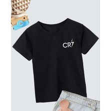 Velmora Fashion Baskılı T-Shirt - Siyah -
