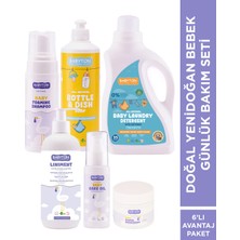Babyton Doğal Yenidoğan Bebek Günlük Bakım Seti