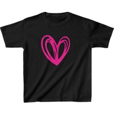 Velmora Fashion Baskılı T-Shirt - Siyah -
