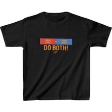 Velmora Fashion Baskılı T-Shirt - Siyah -